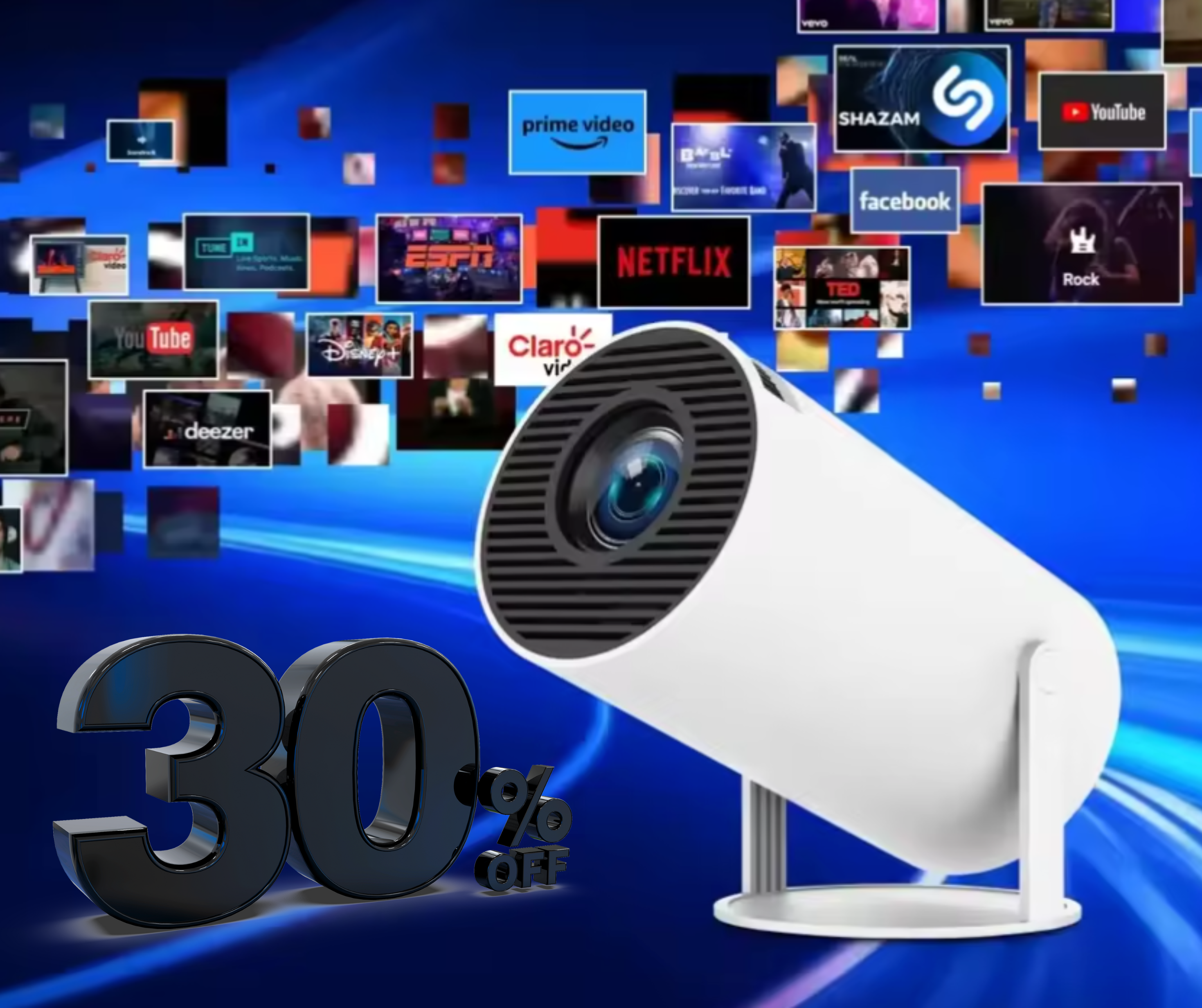 Reflektorfényű Projektor™