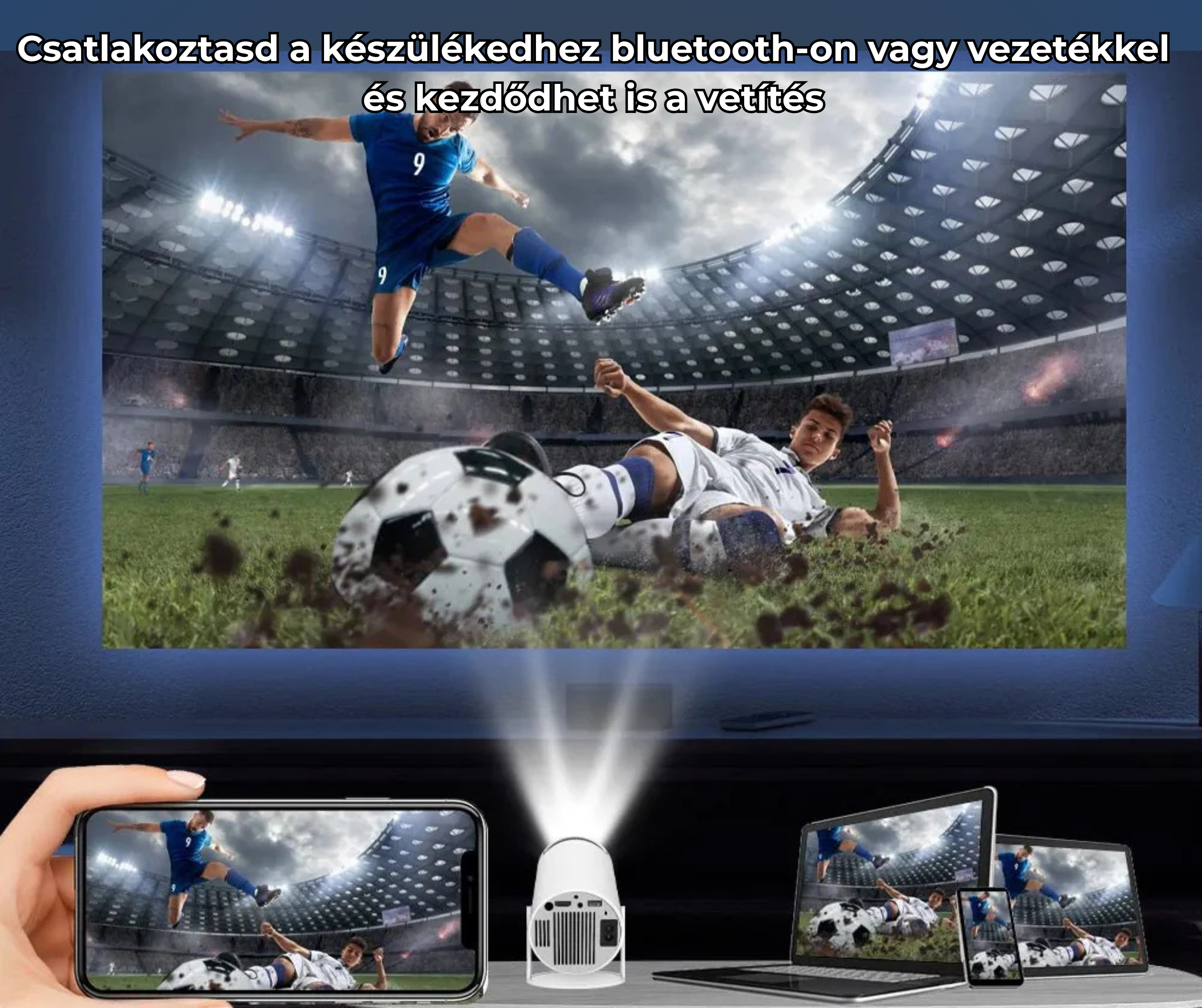 Reflektorfényű Projektor™